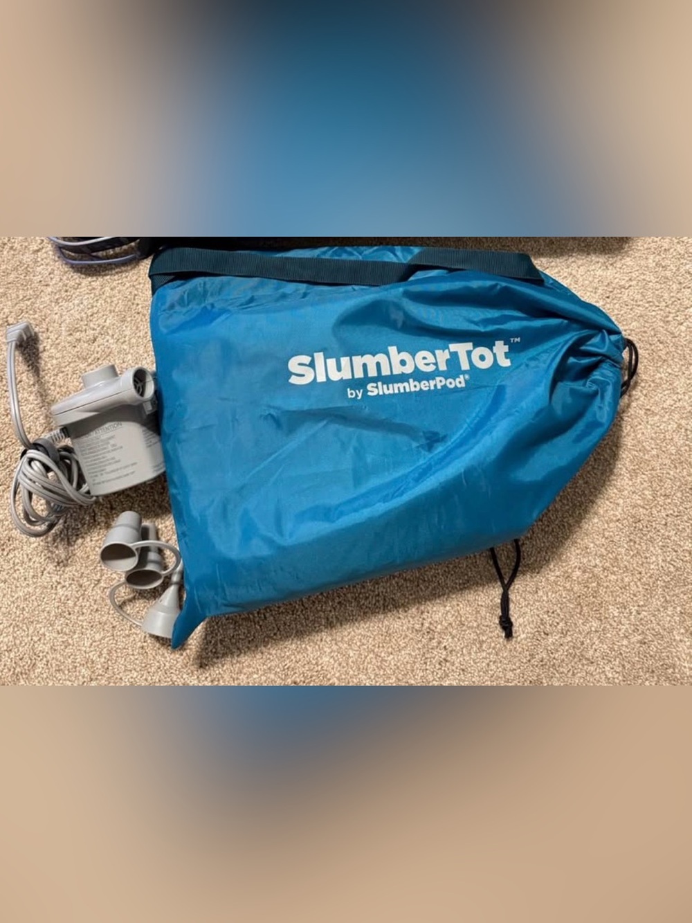 SlumberTot Inflatable Air Mattress